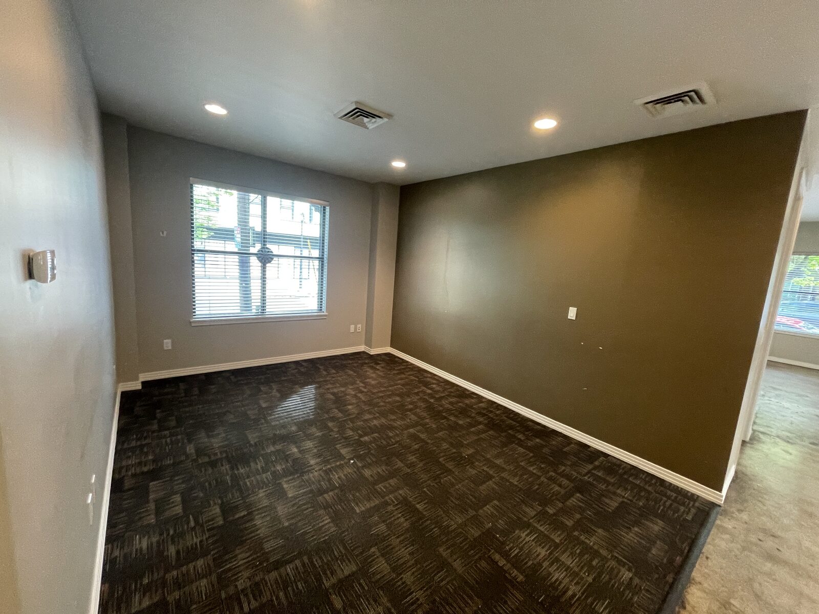 Back collaboration area at 1305 NW 18th Ave office for lease in Slabtown Portland