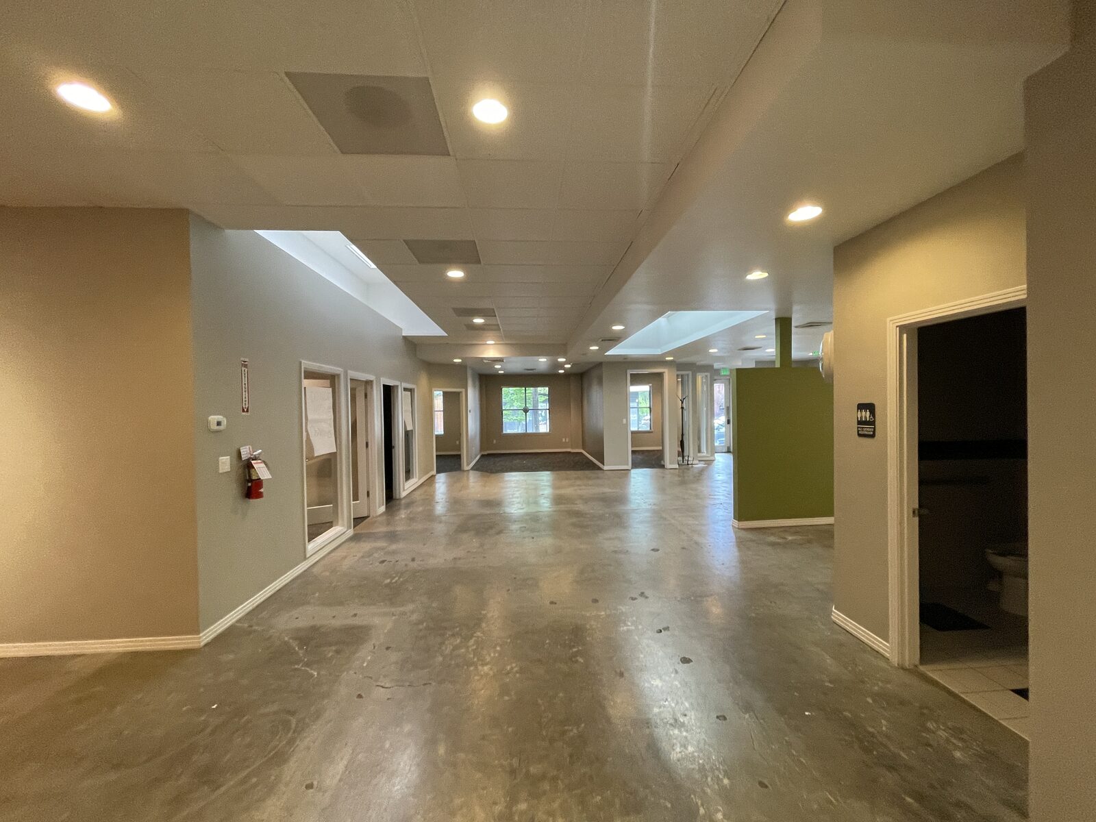 Full office view of 3,222 SF creative workspace at 1305 Slabtown Portland